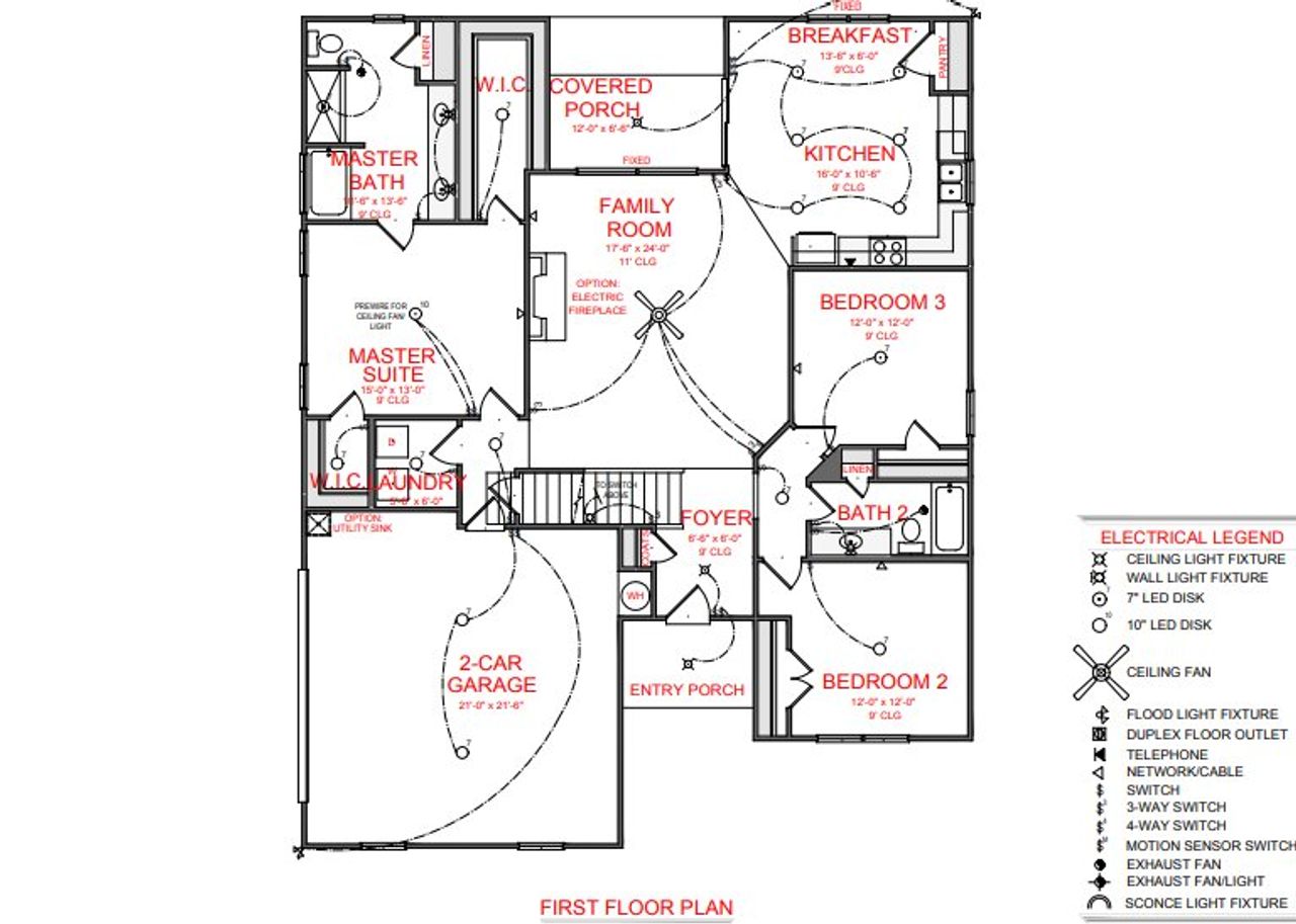 2D floor plan layout for the Albany D by Freedom Home Builders in Crestwick, Griffin, GA (Image 2). 2D floor plan layout for the Albany D by Freedom Home Builders in Crestwick, Griffin, GA (Image 2).