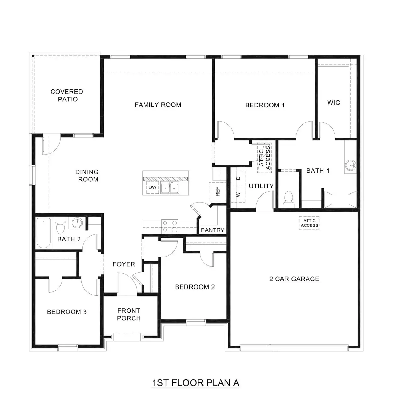 2D floor plan layout of this home in Whitewing Trails, Princeton, TX (Image 2). 2D floor plan layout of this home in Whitewing Trails, Princeton, TX (Image 2).