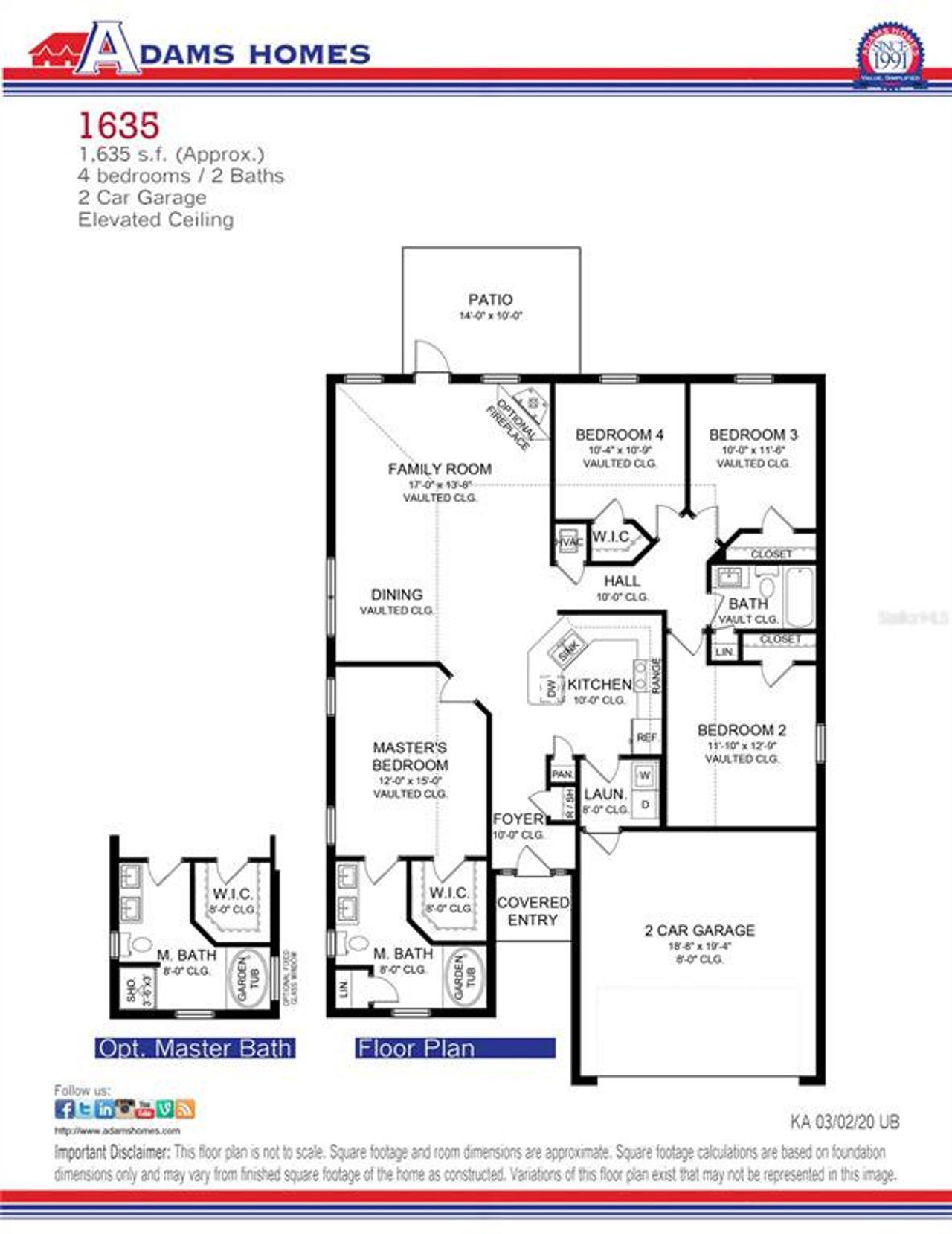 2D floor plan layout of this home in Pine Bluff, Spring Hill, FL (Image 2). 2D floor plan layout of this home in Pine Bluff, Spring Hill, FL (Image 2).