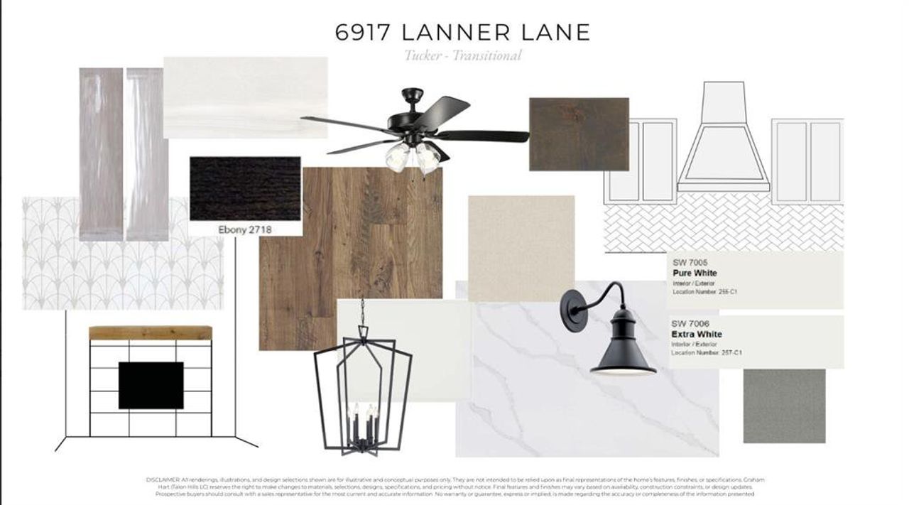 Sample of building materials used in homes in , Fort Worth (Image 2).