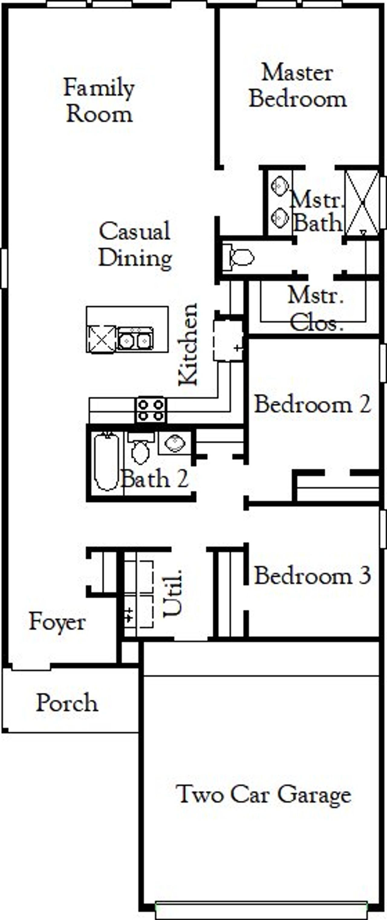2D floor plan layout of this home in Heartland, Heartland, TX (Image 2). 2D floor plan layout of this home in Heartland, Heartland, TX (Image 2).
