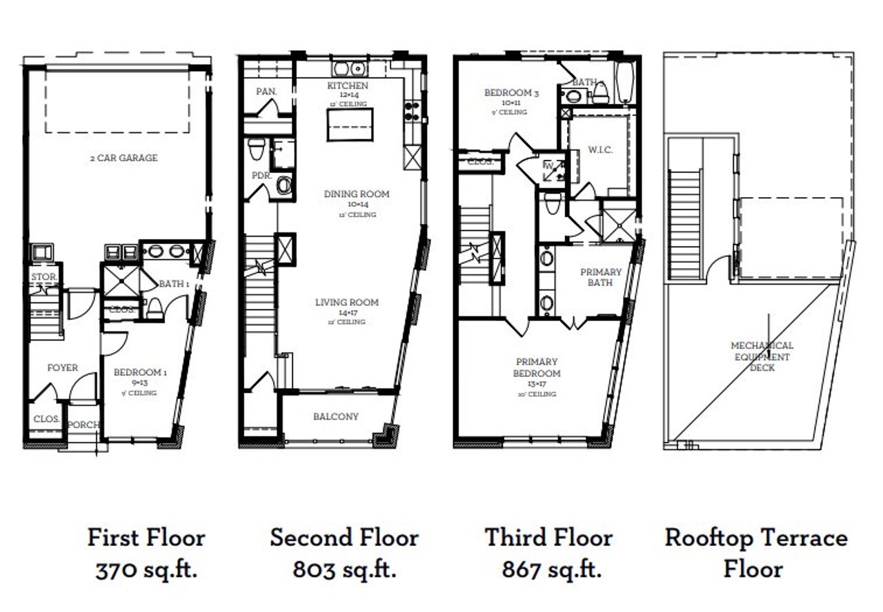 Image 2 of a home in Austin Modern Lofts at Mueller.