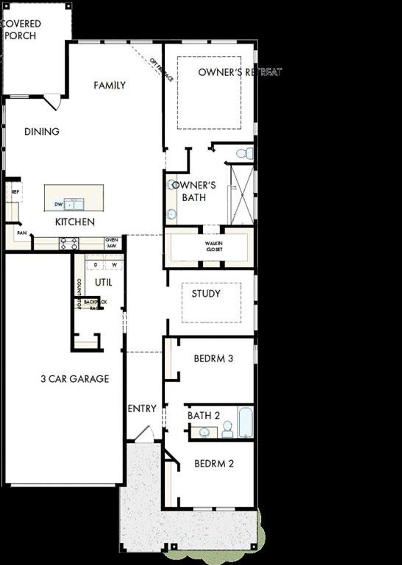 View of home floor plan