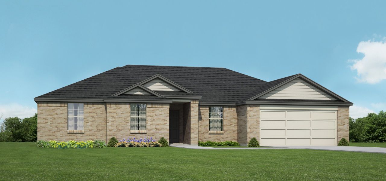 Representative exterior photo of a completed home built from the Jasmine by Our Country Homes in Gatlin Ranch, Springtown, TX (Image 2).