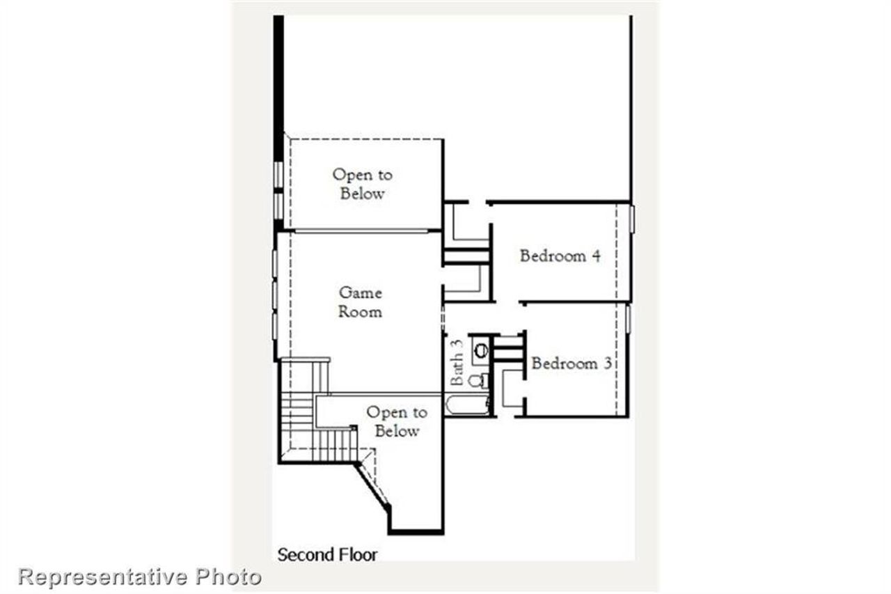 Easton Second Floor Plan