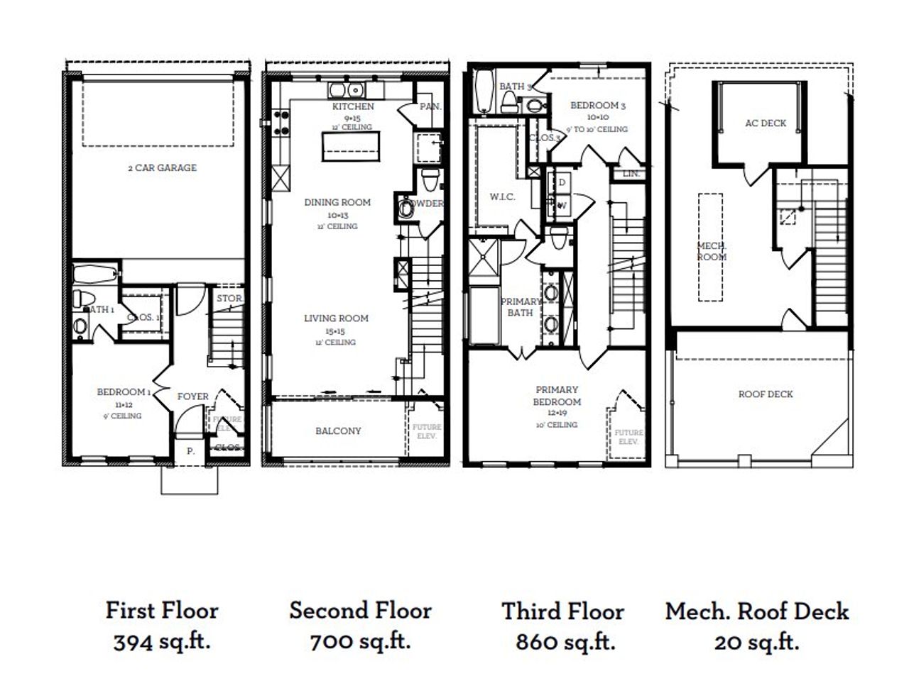 2D floor plan layout of this home in Cedar Branch, Dallas, TX (Image 2).