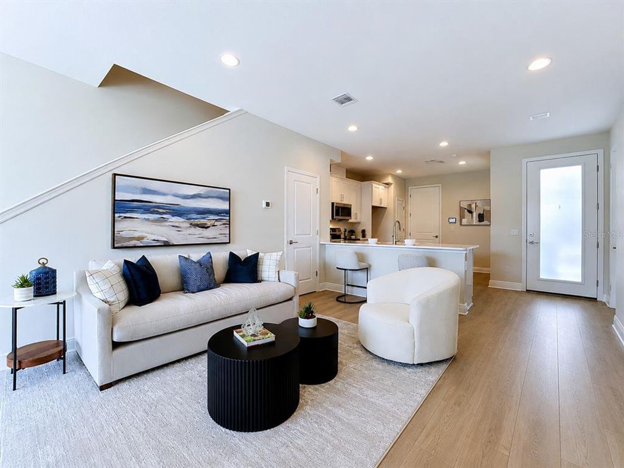Furnished interior view inside a new home in , Seminole (Image 2).