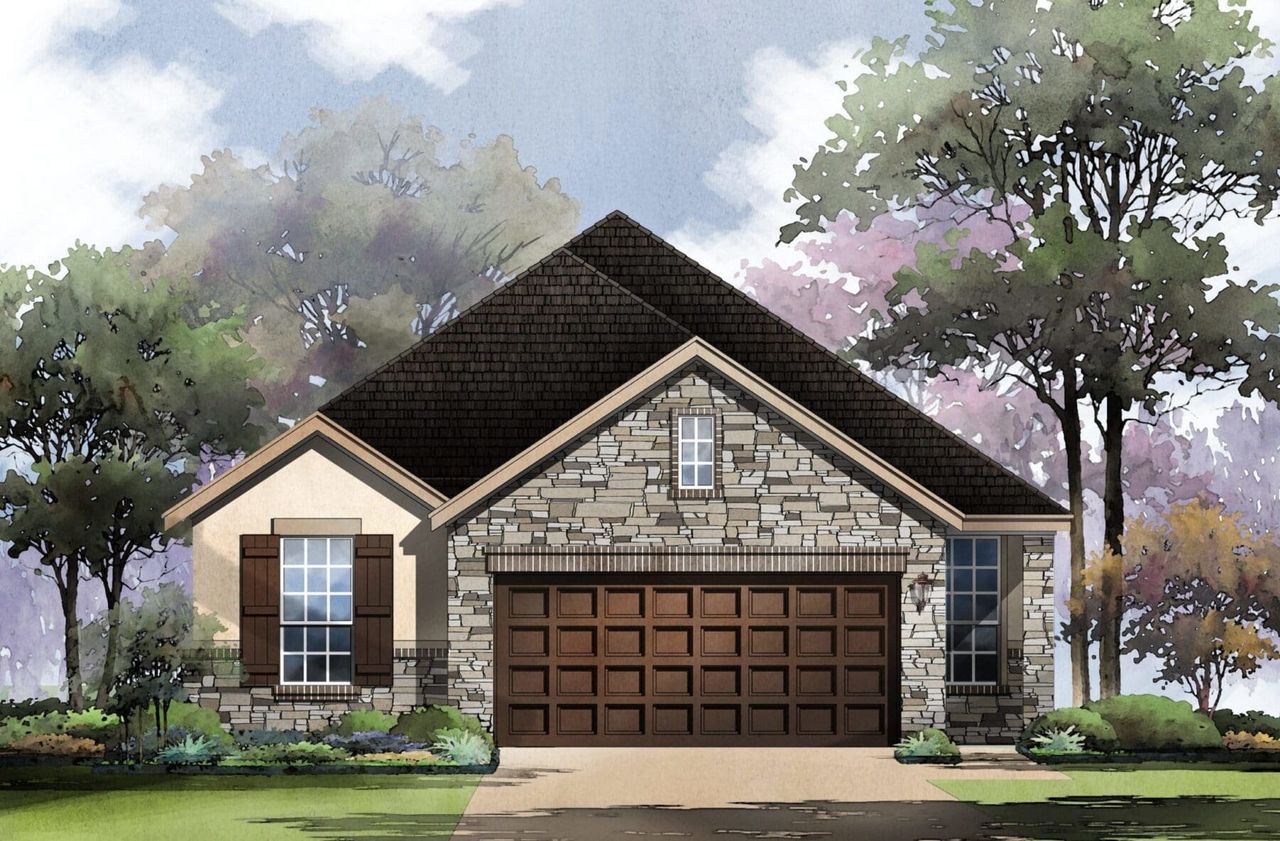 Avondale Floor Plan in Willis Ranch, San Antonio | Sitterle Homes