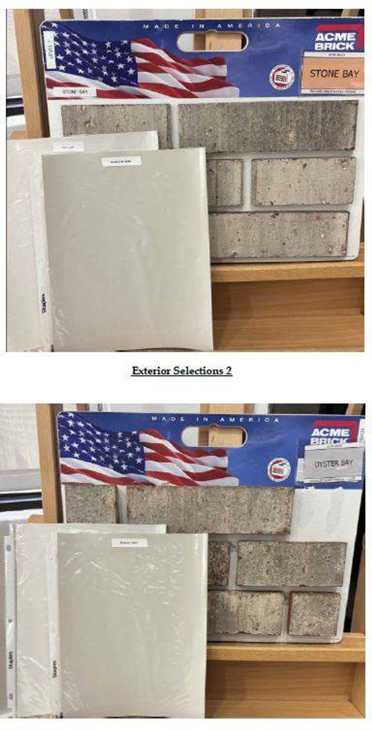 Exterior Design Selections