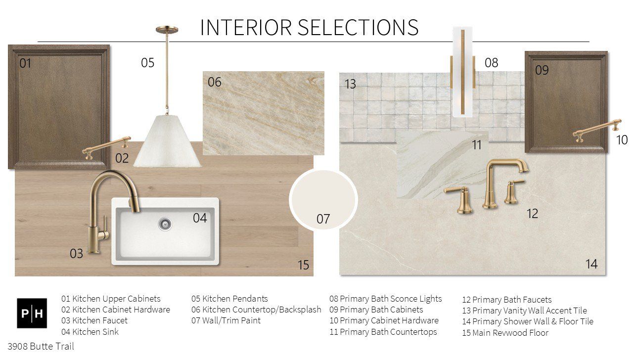 Sample of building materials used in homes in Star Farms at Lakewood Ranch, Lakewood Ranch (Image 2).