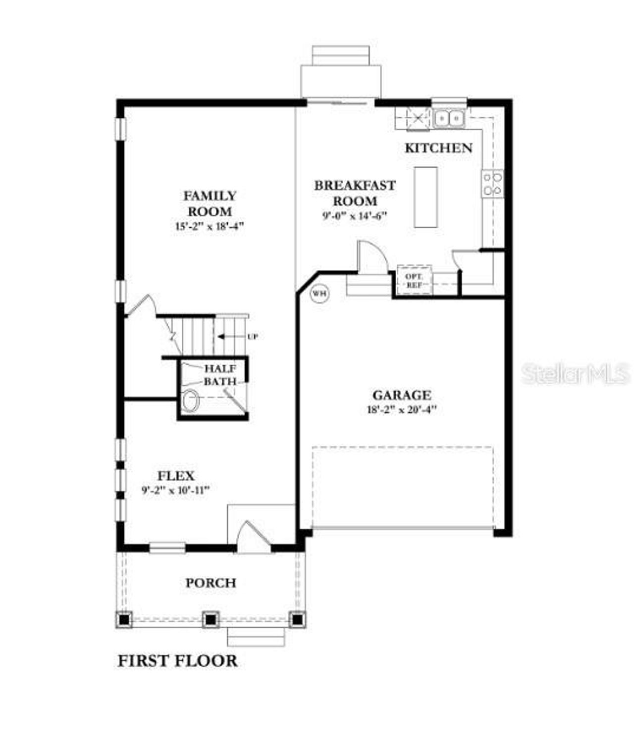 Madeleine - Floor Plan (downstairs)