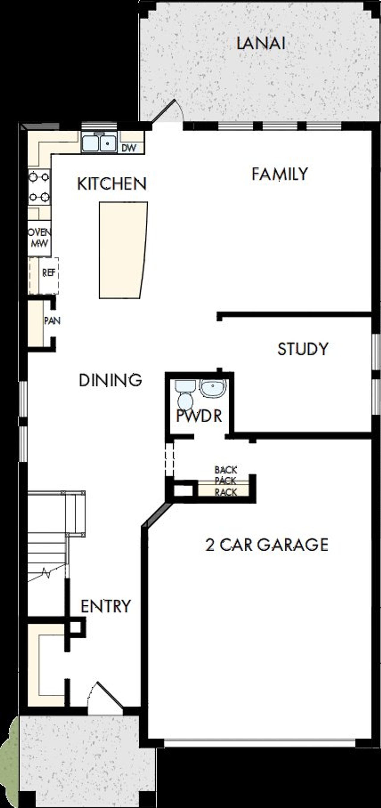 2D floor plan layout of this home in Vistera of Venice – Garden Series, Nokomis, FL (Image 2). 2D floor plan layout of this home in Vistera of Venice – Garden Series, Nokomis, FL (Image 2).