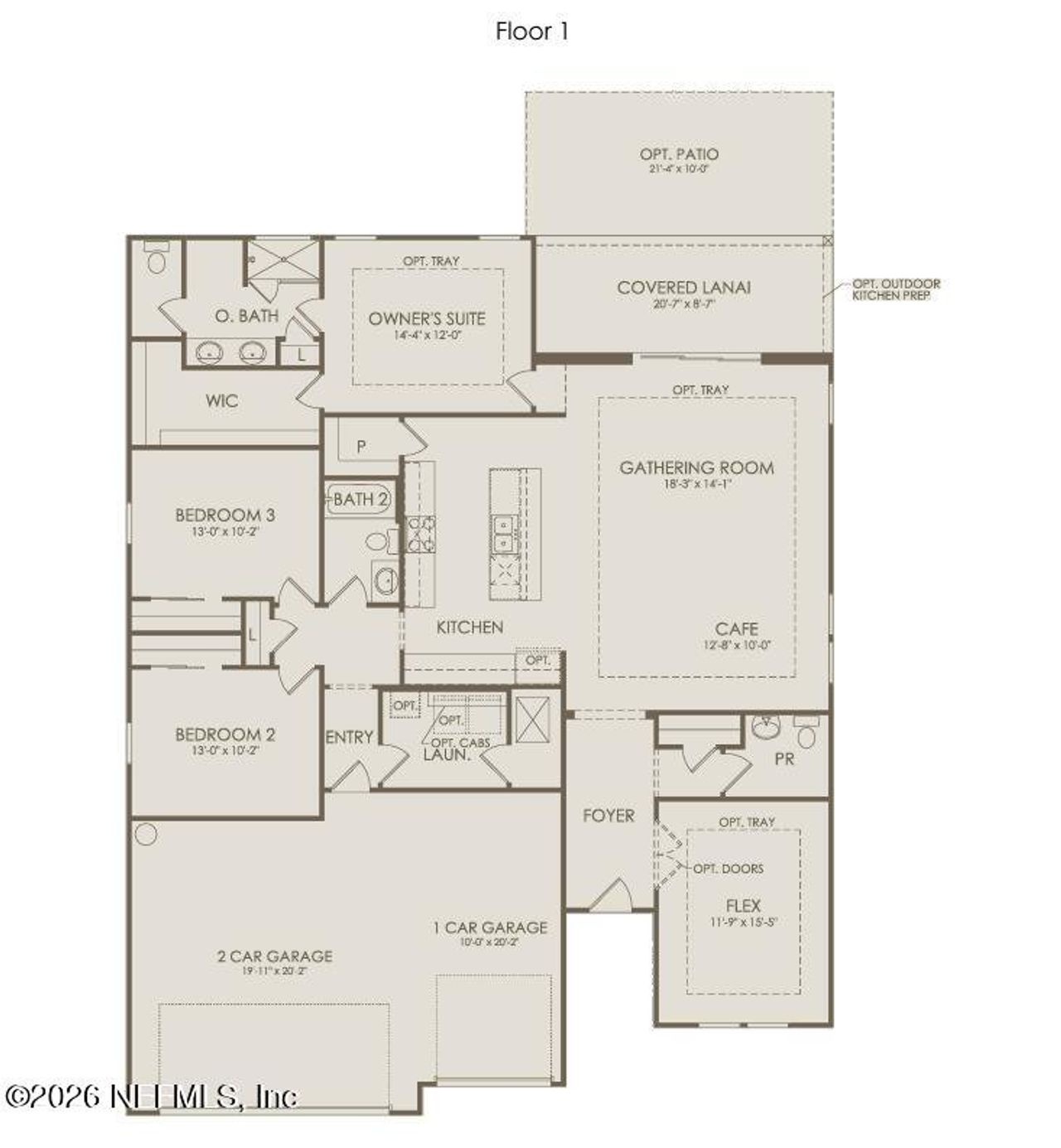2D floor plan layout of this home in Terrapin Creek, Jacksonville, FL (Image 2). 2D floor plan layout of this home in Terrapin Creek, Jacksonville, FL (Image 2).