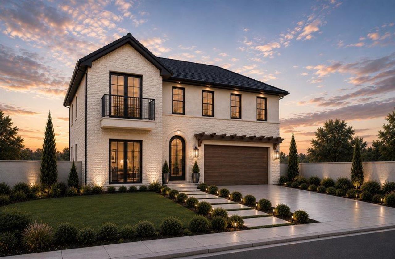 Front exterior of a new home in , Dallas, TX, highlighting curb appeal (Image 2). Front exterior of a new home in , Dallas, TX, highlighting curb appeal (Image 2).