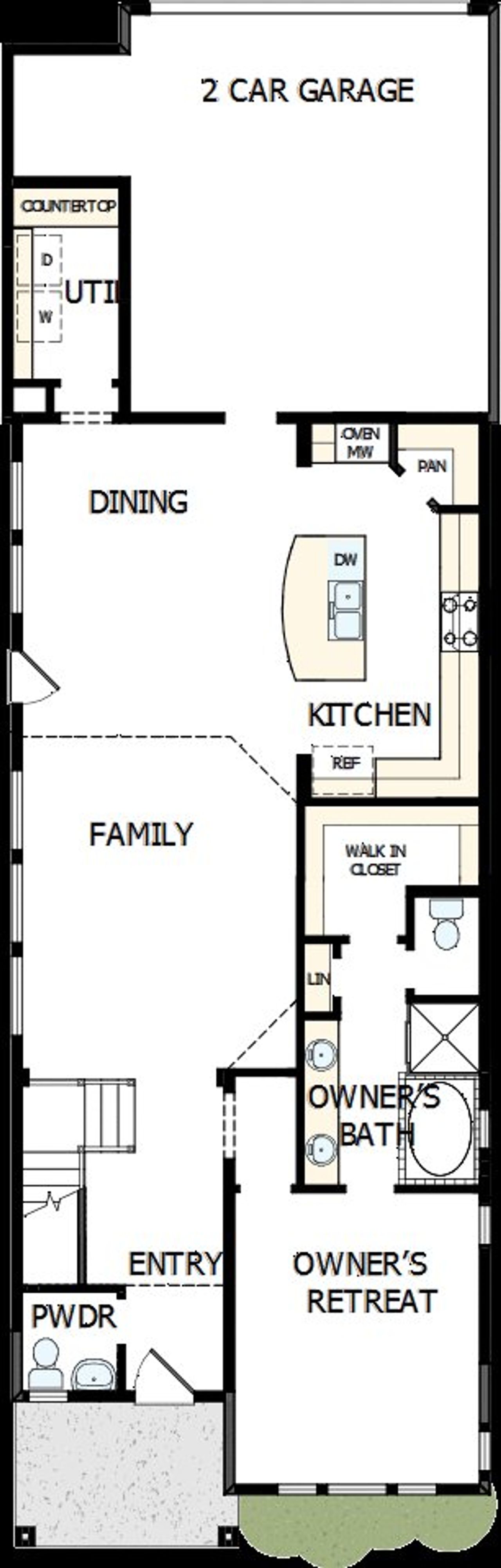 2D floor plan layout of this home in The Retreat at Harvest, Argyle, TX (Image 2). 2D floor plan layout of this home in The Retreat at Harvest, Argyle, TX (Image 2).