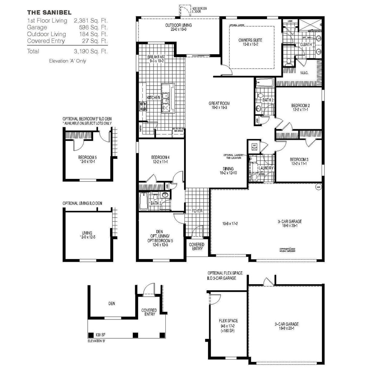 Sanibel floorplan