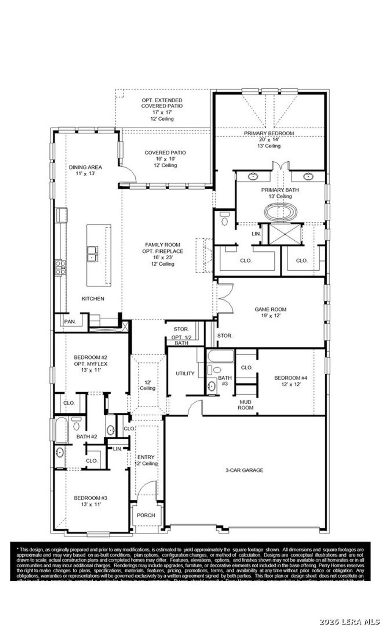 2D floor plan layout of this home in Mayfair, New Braunfels, TX (Image 2). 2D floor plan layout of this home in Mayfair, New Braunfels, TX (Image 2).