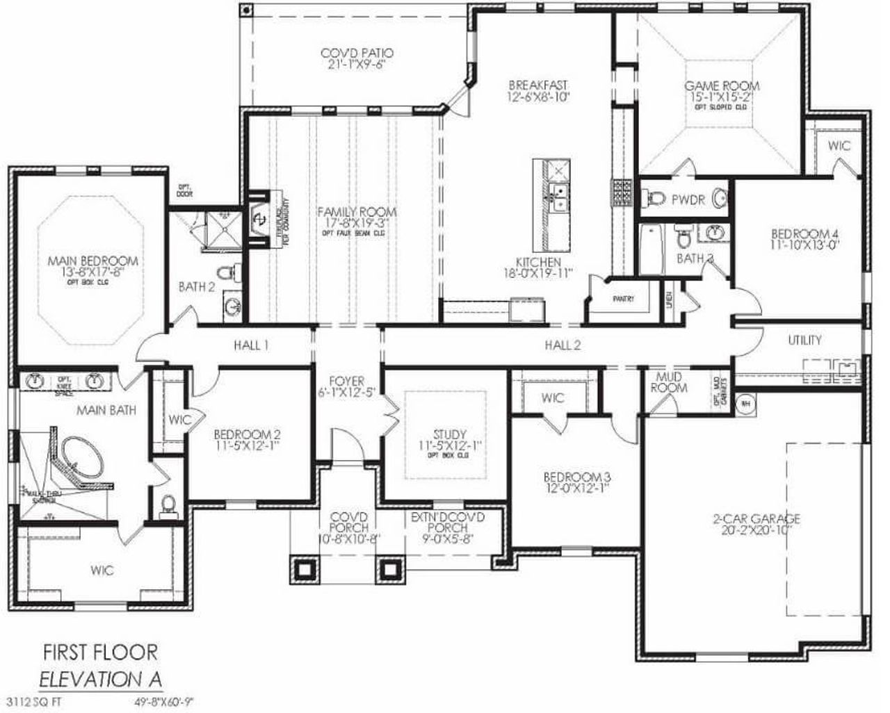 2D floor plan layout of this home in , Waxahachie, TX (Image 2). 2D floor plan layout of this home in , Waxahachie, TX (Image 2).