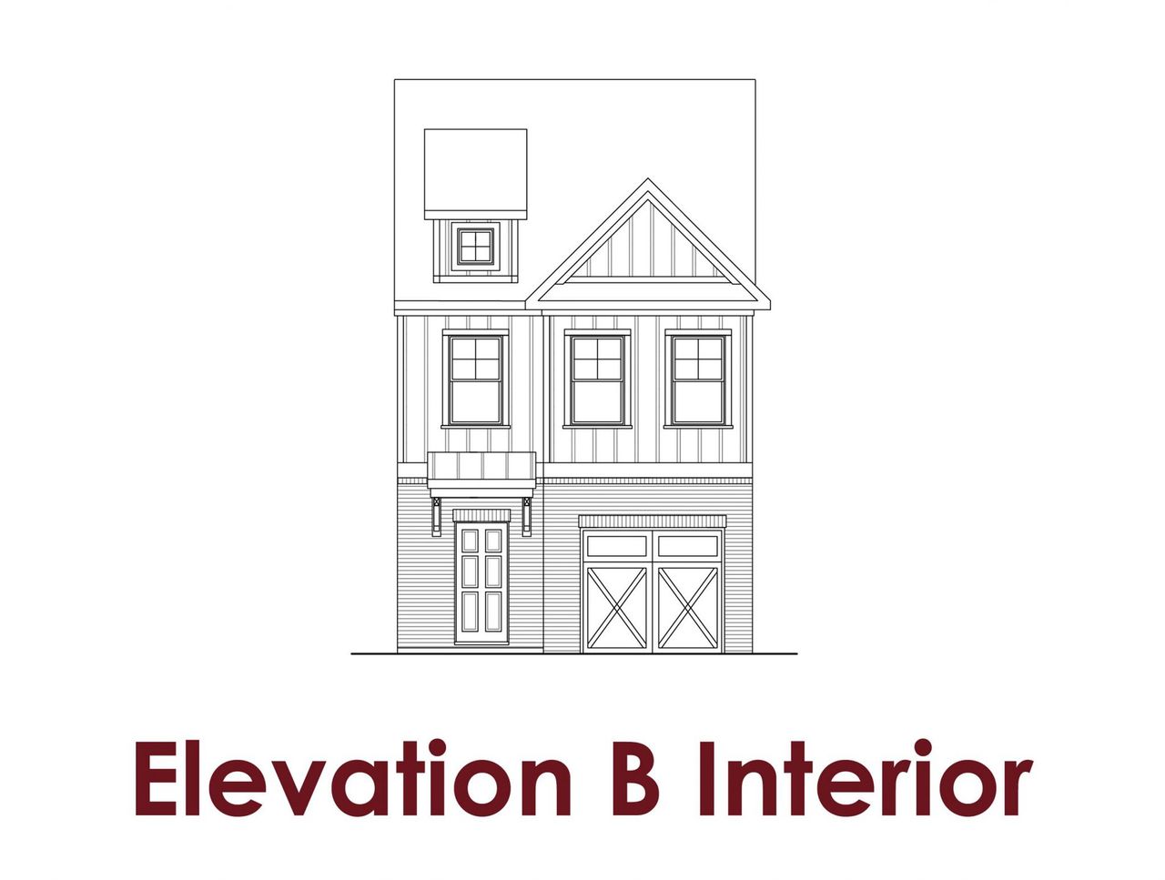 Representative rendering of the exterior for the Bradley by Chafin Communities (Image 2).