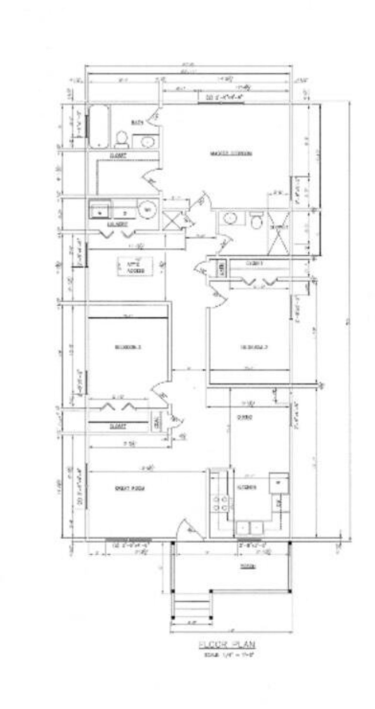 2D floor plan layout of this home in , Walterboro, SC (Image 2).