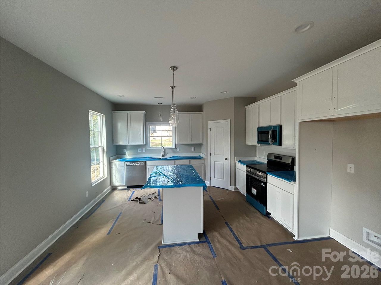 In-progress construction of a new home in , Monroe, NC (Image 2).