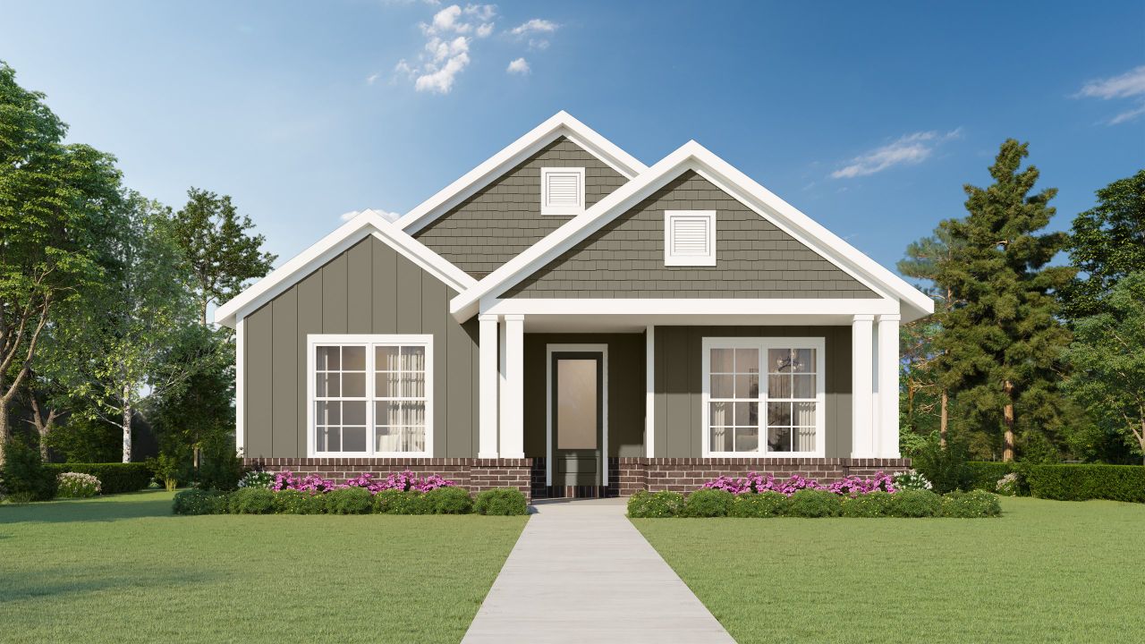 Representative exterior photo of a completed home built from the Murphy by Grant & Co in Union Depot, Bartlett, TN (Image 2).