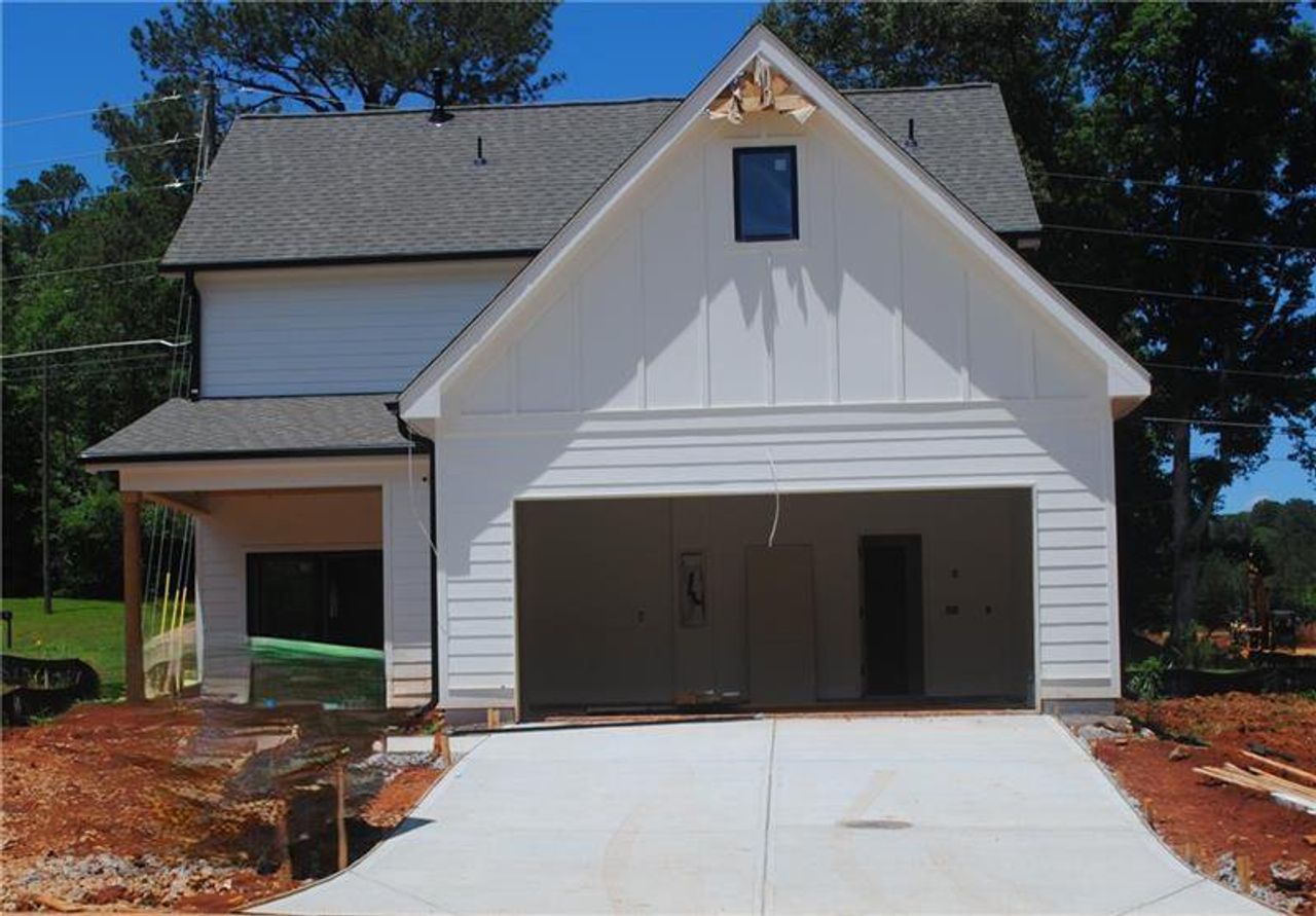 In-progress construction of a new home in , Emerson, GA (Image 2).