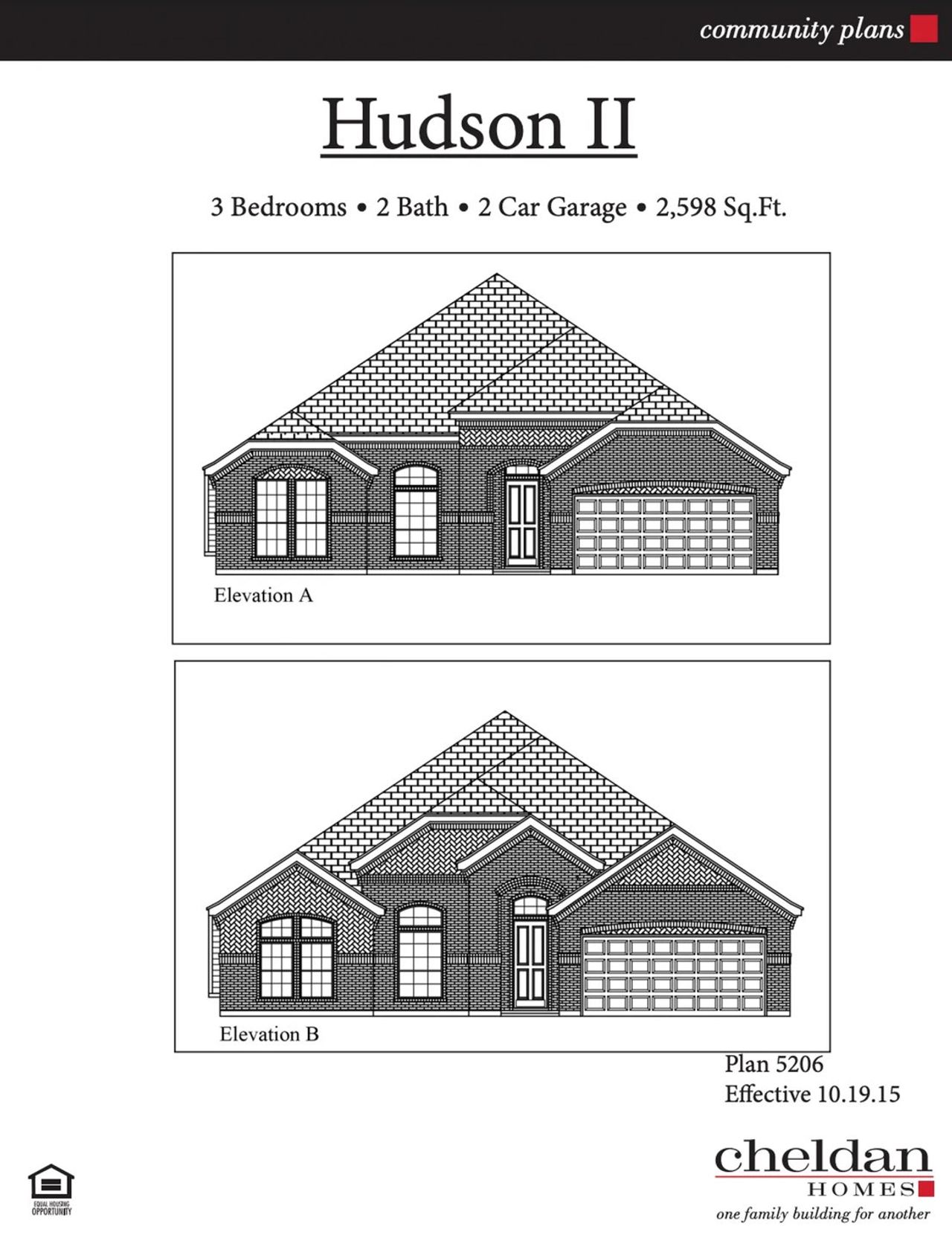 Representative rendering of the exterior for the Hudson II by Cheldan Homes (Image 2). Representative rendering of the exterior for the Hudson II by Cheldan Homes (Image 2).