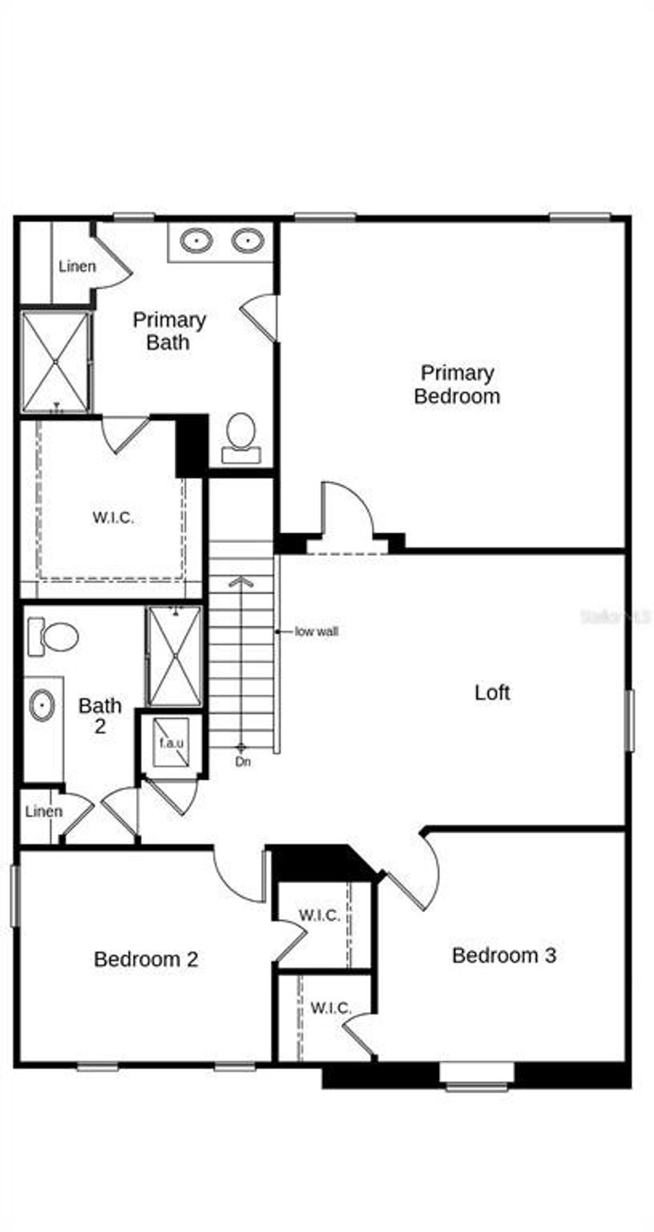 2D floor plan layout of this home in , Hudson, FL (Image 2). 2D floor plan layout of this home in , Hudson, FL (Image 2).