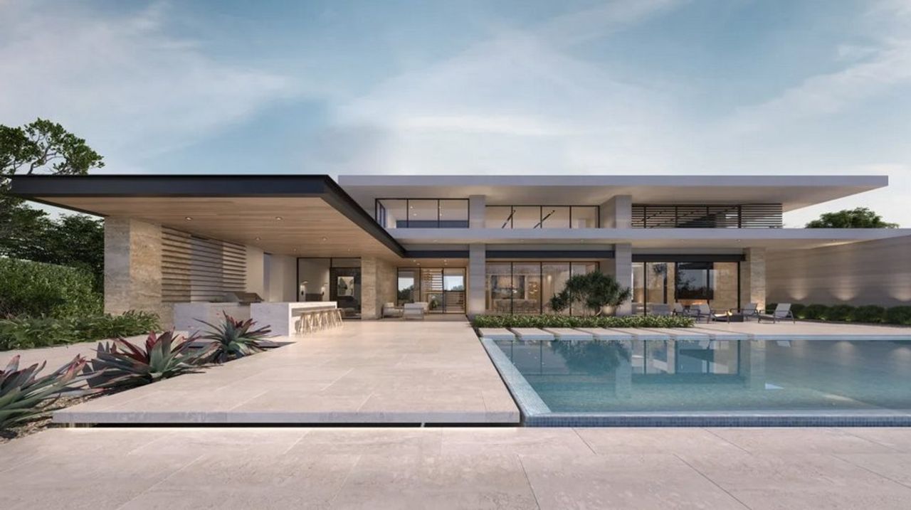 Representative exterior details of a home built from the Bluebird Everglades by BedBrock Developers in Bird Street Estates, Paradise Valley (Image 2). Representative exterior details of a home built from the Bluebird Everglades by BedBrock Developers in Bird Street Estates, Paradise Valley (Image 2).