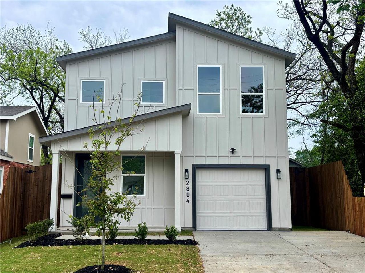 Front exterior of a new home in , Dallas, TX, highlighting curb appeal (Image 2). Front exterior of a new home in , Dallas, TX, highlighting curb appeal (Image 2).