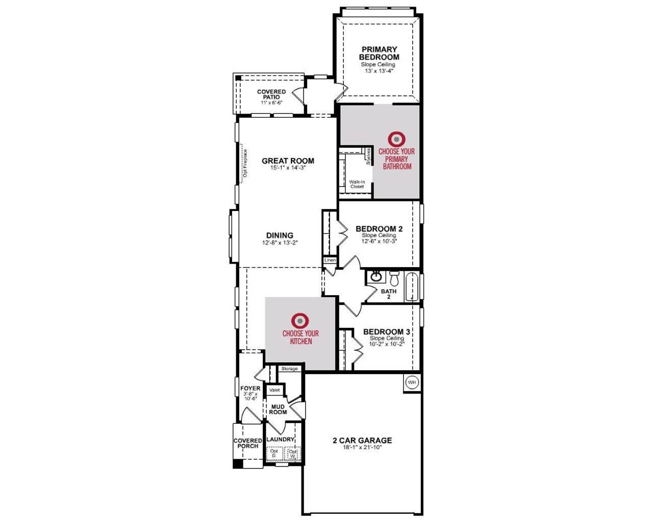 2D floor plan layout of this home in Sorella, Tomball, TX (Image 2). 2D floor plan layout of this home in Sorella, Tomball, TX (Image 2).