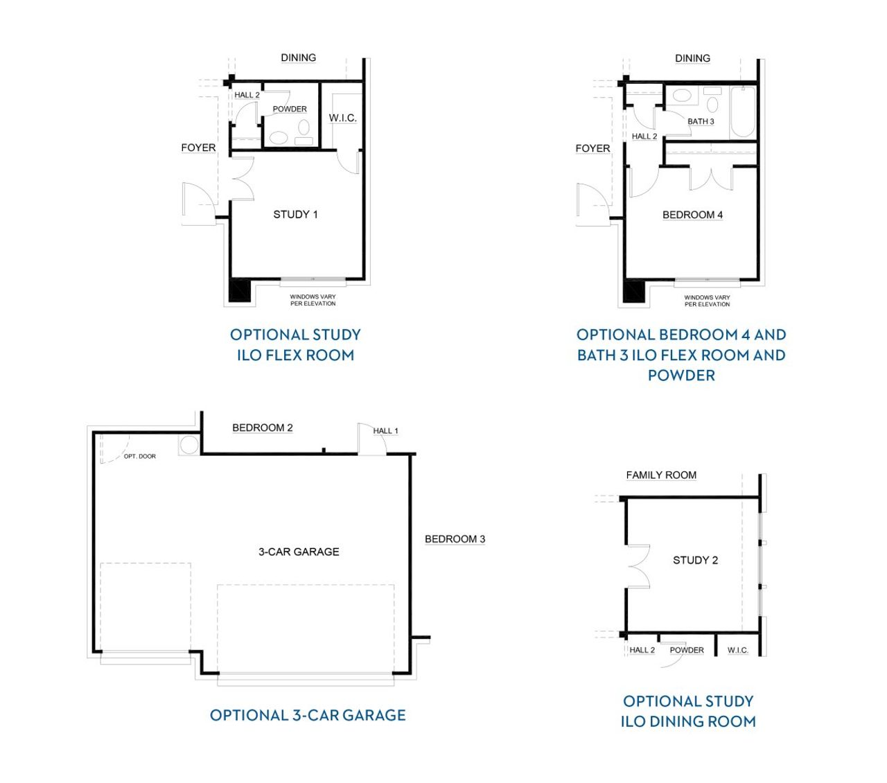 Image 2 representing the Concept 2464 by Landsea Homes in Lovers Landing, Forney, TX.