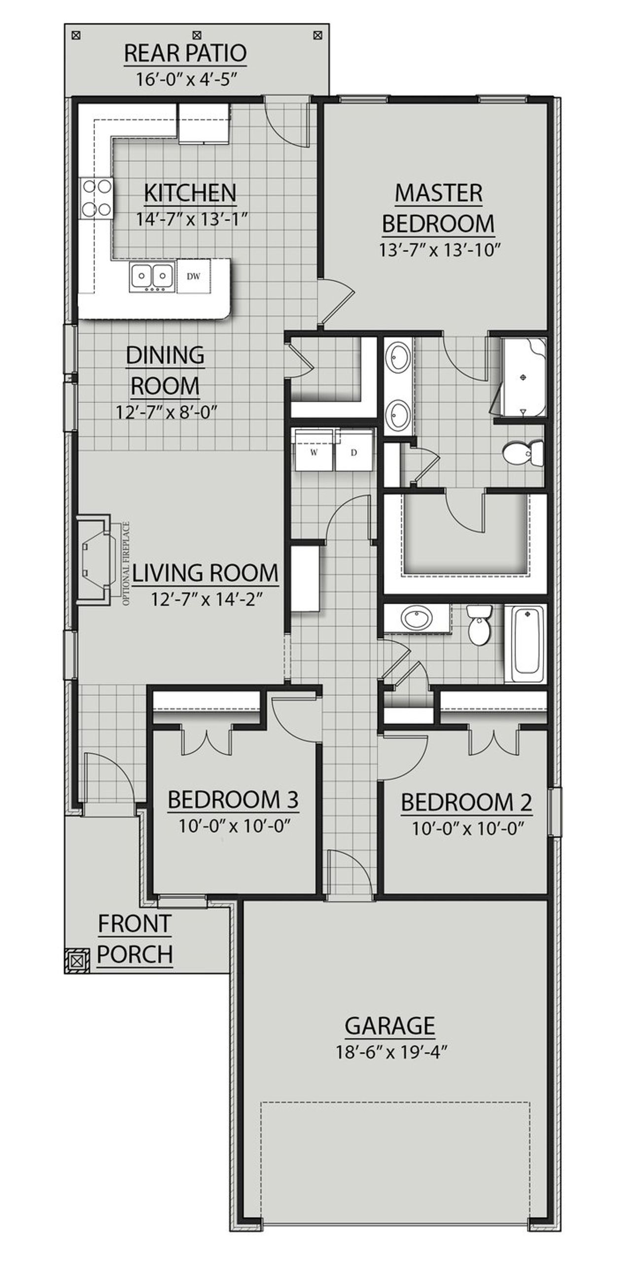Image 2 representing the Ilford II S by DSLD Homes in Emberly, Beasley, TX. Image 2 representing the Ilford II S by DSLD Homes in Emberly, Beasley, TX.