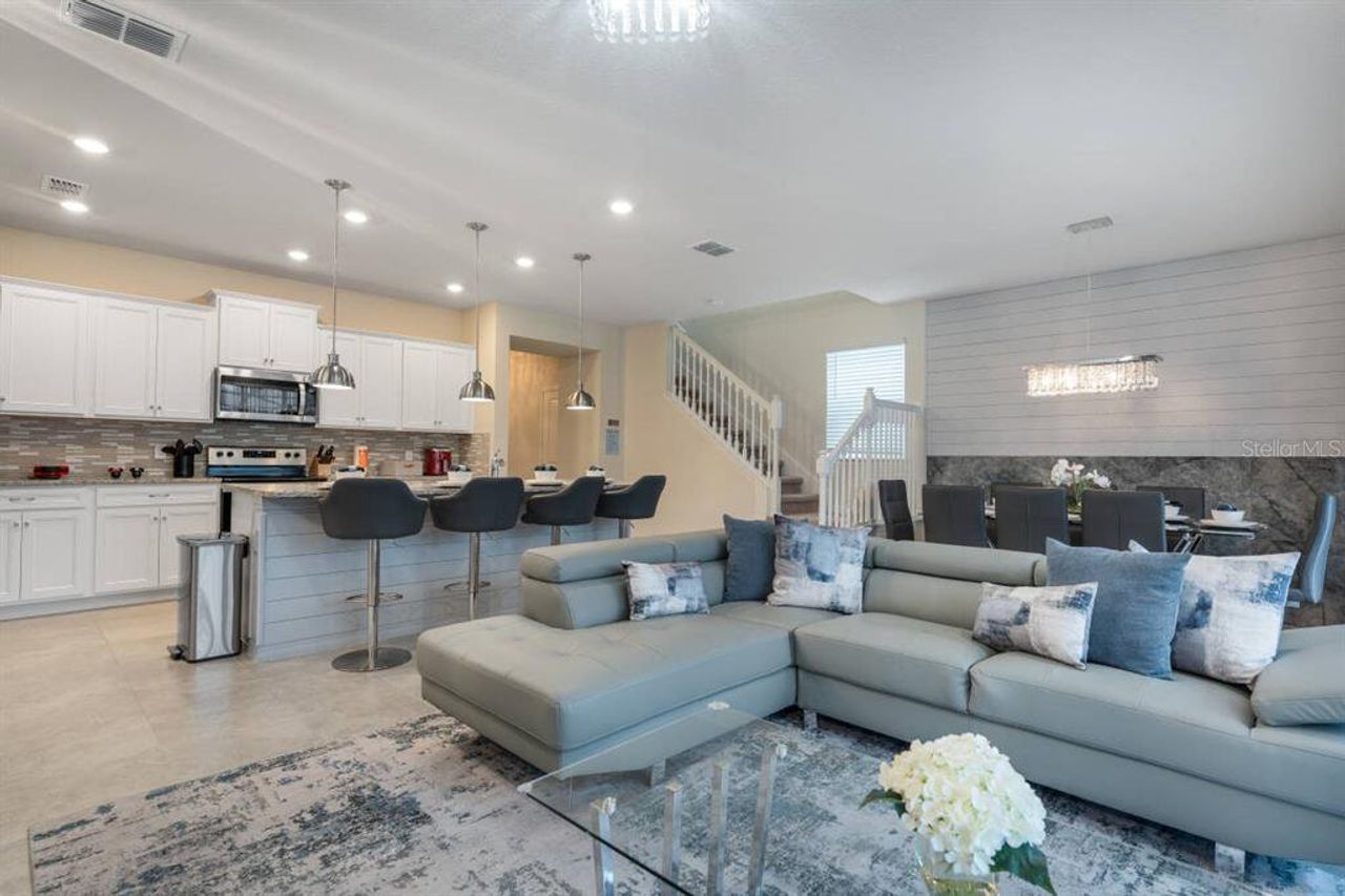 Furnished interior view inside a new home in , Davenport (Image 2). Furnished interior view inside a new home in , Davenport (Image 2).