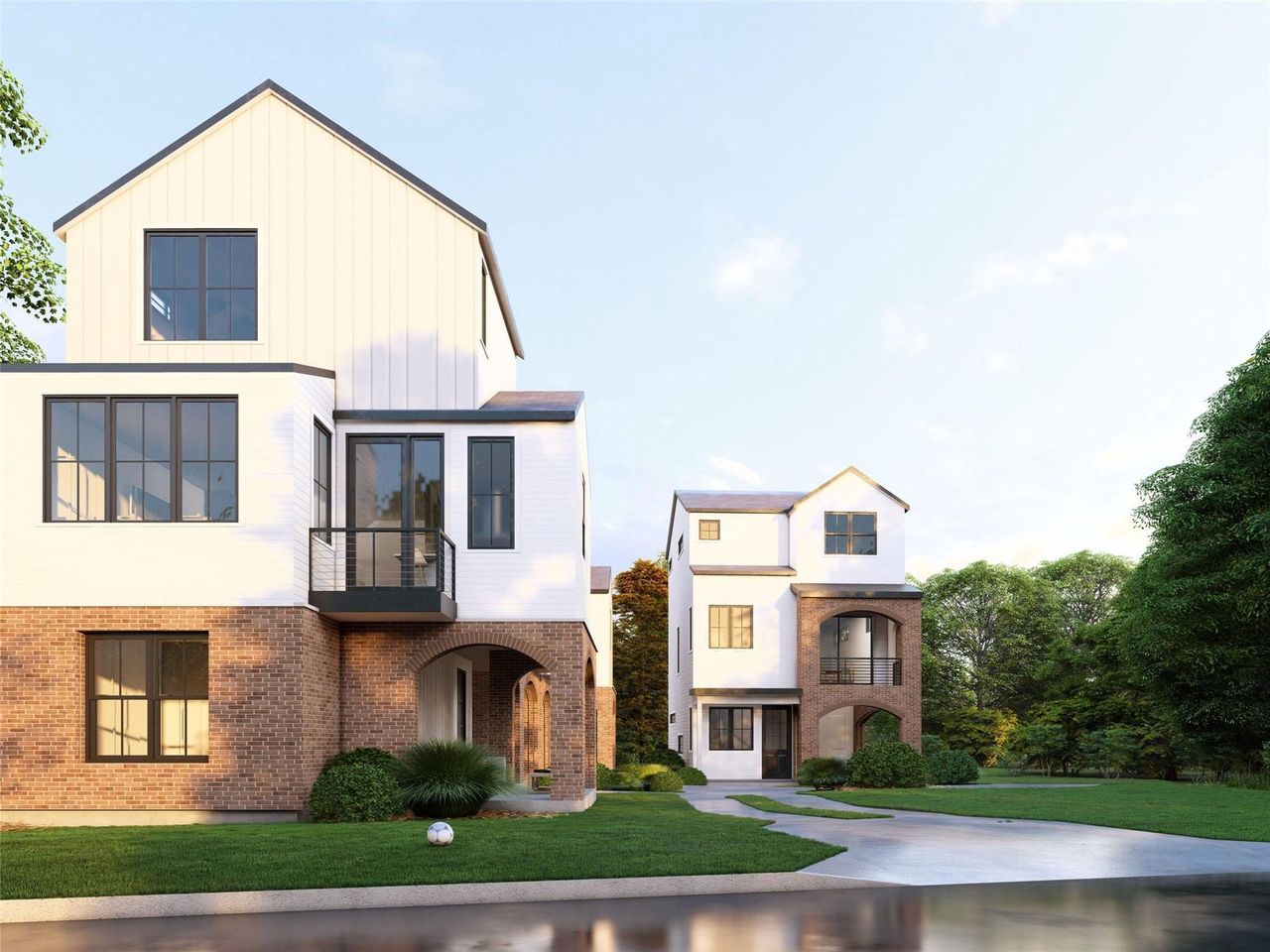 Front exterior of a new home in , Austin, TX, highlighting curb appeal (Image 2).