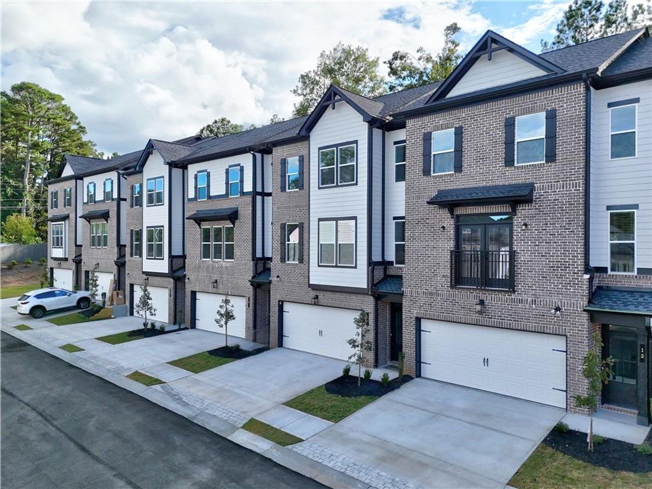 Front exterior of a new home in , Tucker, GA, highlighting curb appeal (Image 2).