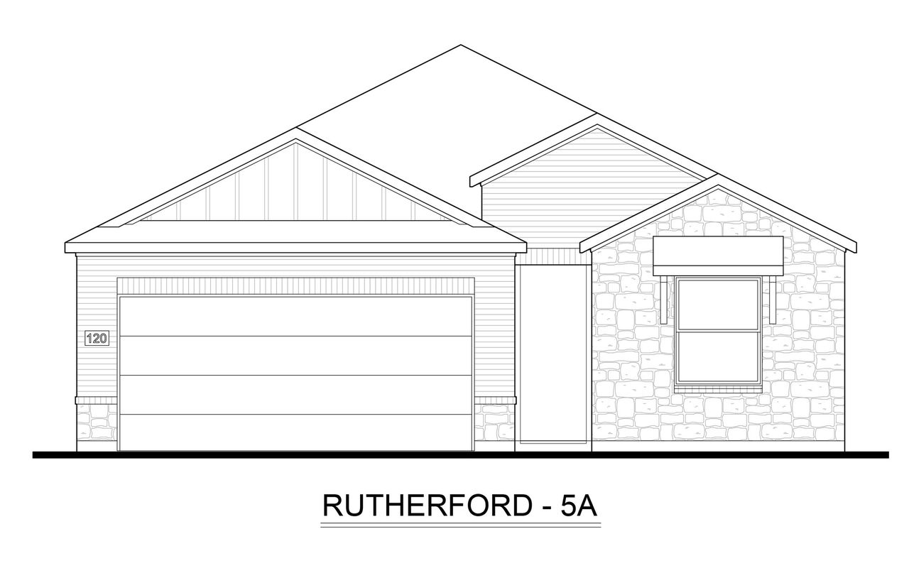 Representative rendering of the exterior for the Rutherford by Taylor Morrison (Image 2).