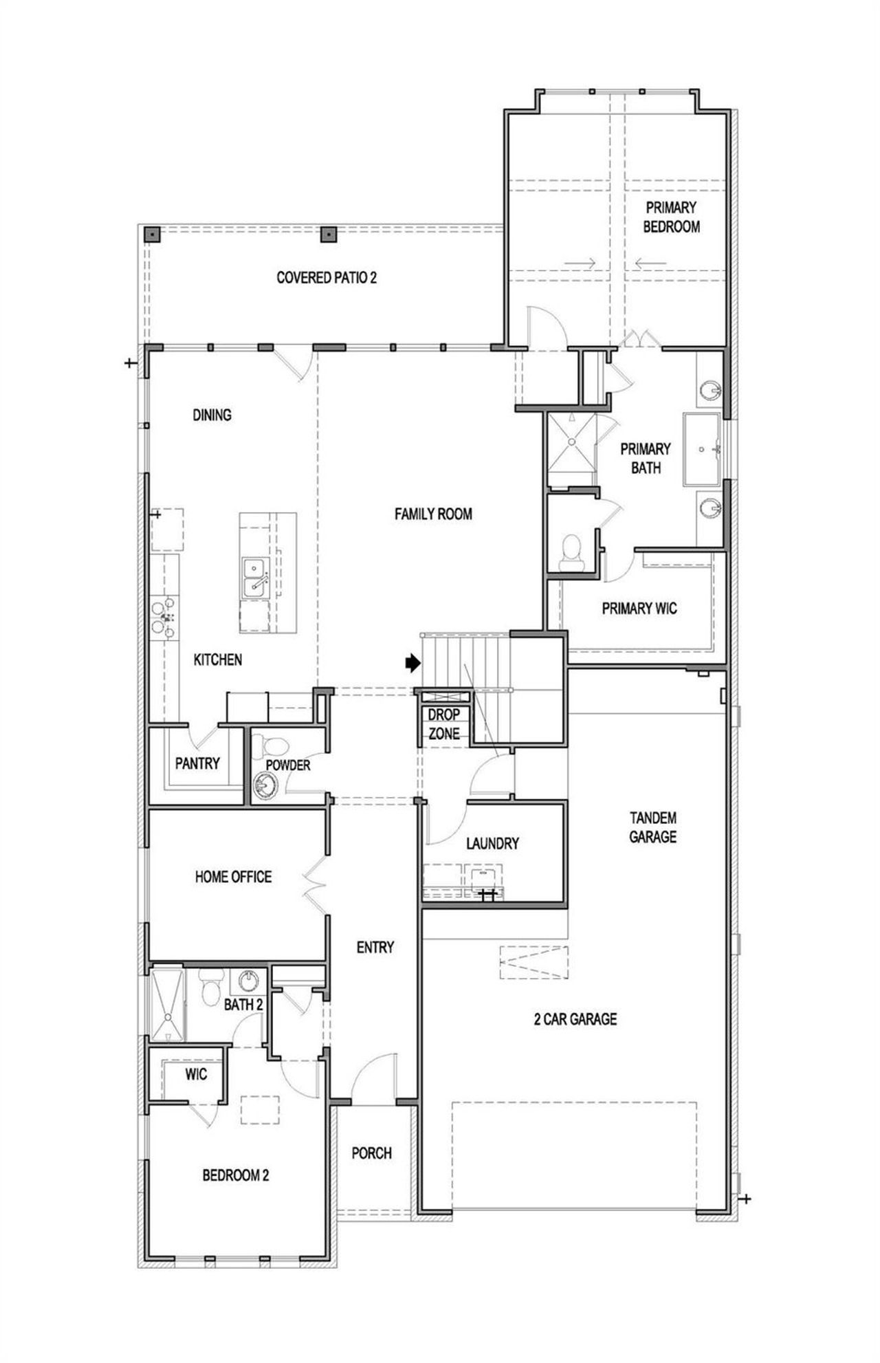 2D floor plan layout of this home in Blackhawk, Pflugerville, TX (Image 2). 2D floor plan layout of this home in Blackhawk, Pflugerville, TX (Image 2).