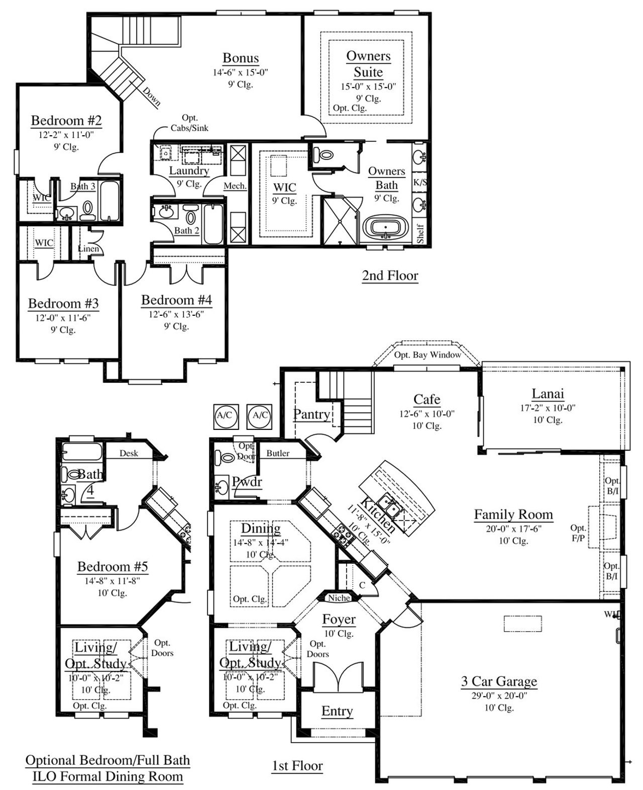 2D floor plan layout for the Plan 3060 by Ashley Homes, LLC in Goose Creek Estates, Green Cove Springs, FL (Image 2). 2D floor plan layout for the Plan 3060 by Ashley Homes, LLC in Goose Creek Estates, Green Cove Springs, FL (Image 2).