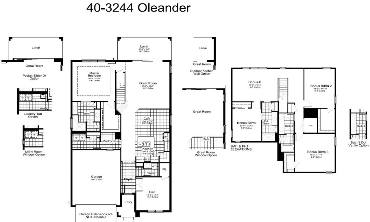 2D floor plan layout for the Oleander by Neal Communities in Palm Grove, Lakewood Ranch, FL (Image 2). 2D floor plan layout for the Oleander by Neal Communities in Palm Grove, Lakewood Ranch, FL (Image 2).