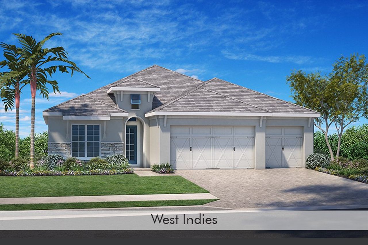 Representative exterior photo of a completed home built from the Capstan by Homes by Towne in Palmera at Wellen Park, Venice, FL (Image 2).