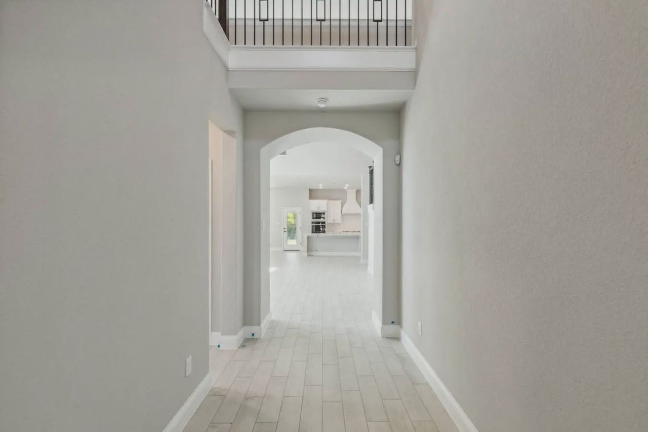 Representative unfurnished interior of a home built from the Avalon by Chesmar Homes in Las Lomas 60's, Forney (Image 2).