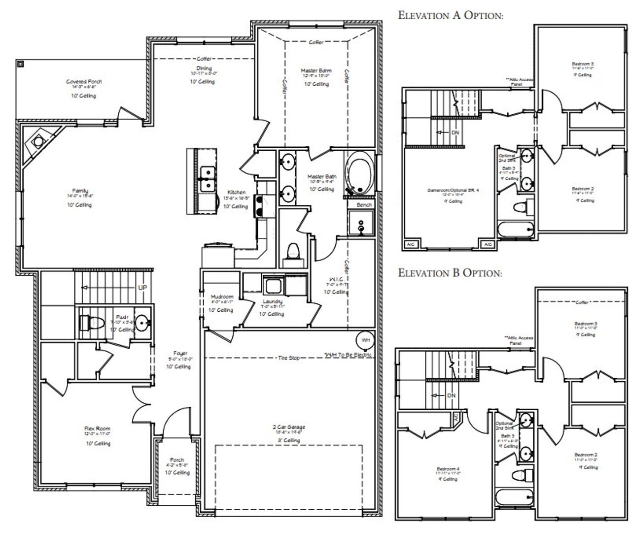 2D floor plan layout for the The Lavender by Avonley Homes in Austin's Colony, Bryan, TX (Image 2). 2D floor plan layout for the The Lavender by Avonley Homes in Austin's Colony, Bryan, TX (Image 2).