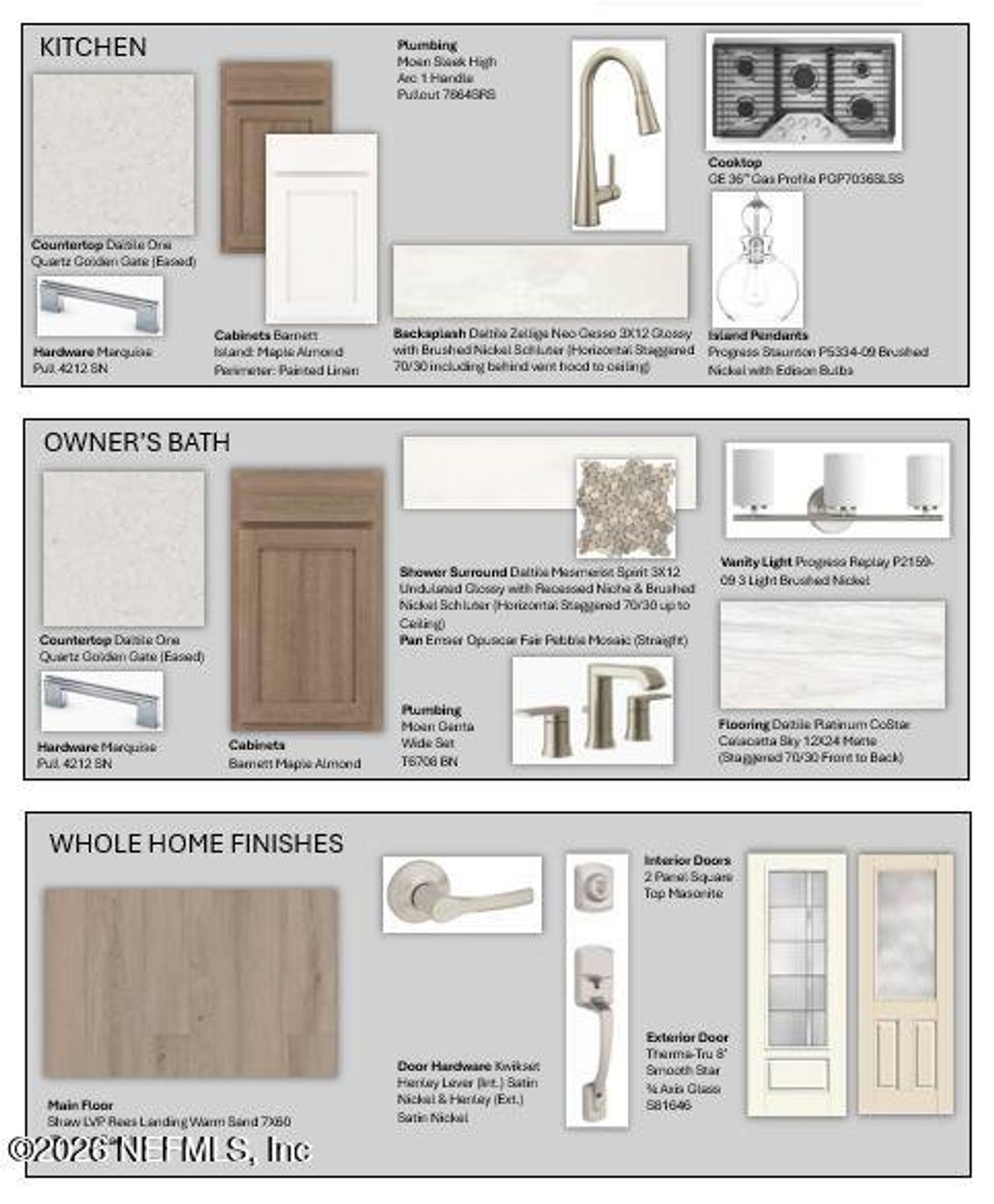 Sample of building materials used in homes in , Ponte Vedra (Image 2). Sample of building materials used in homes in , Ponte Vedra (Image 2).