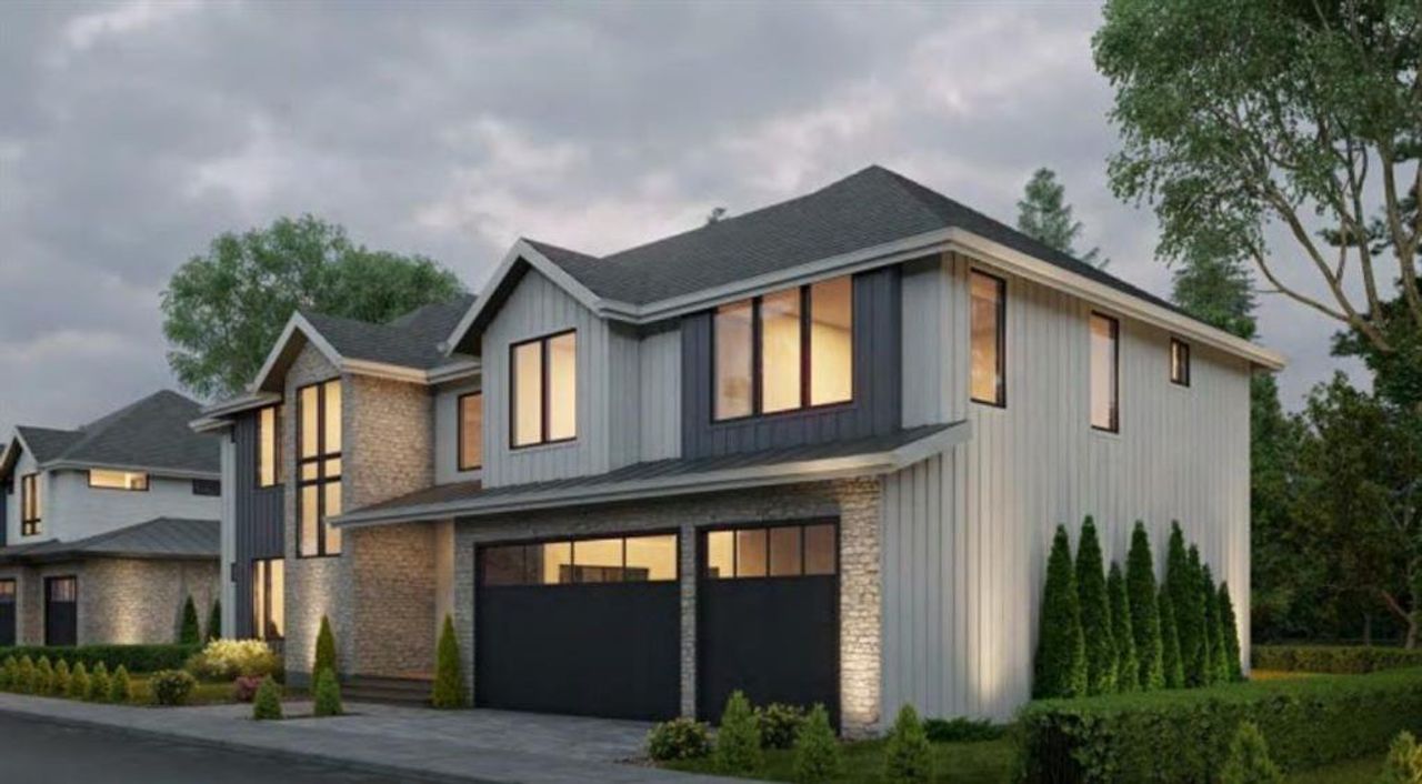 Front exterior of a new home in , Flowery Branch, GA, highlighting curb appeal (Image 2).
