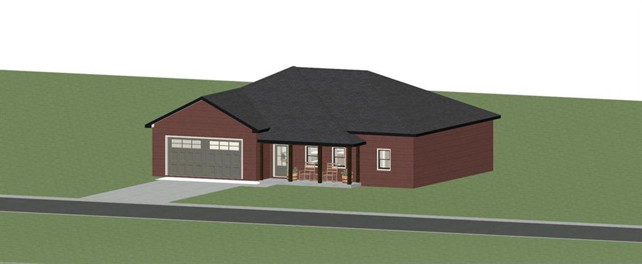 Exterior rendering of this home design in , Stamford, TX (Image 2). Exterior rendering of this home design in , Stamford, TX (Image 2).