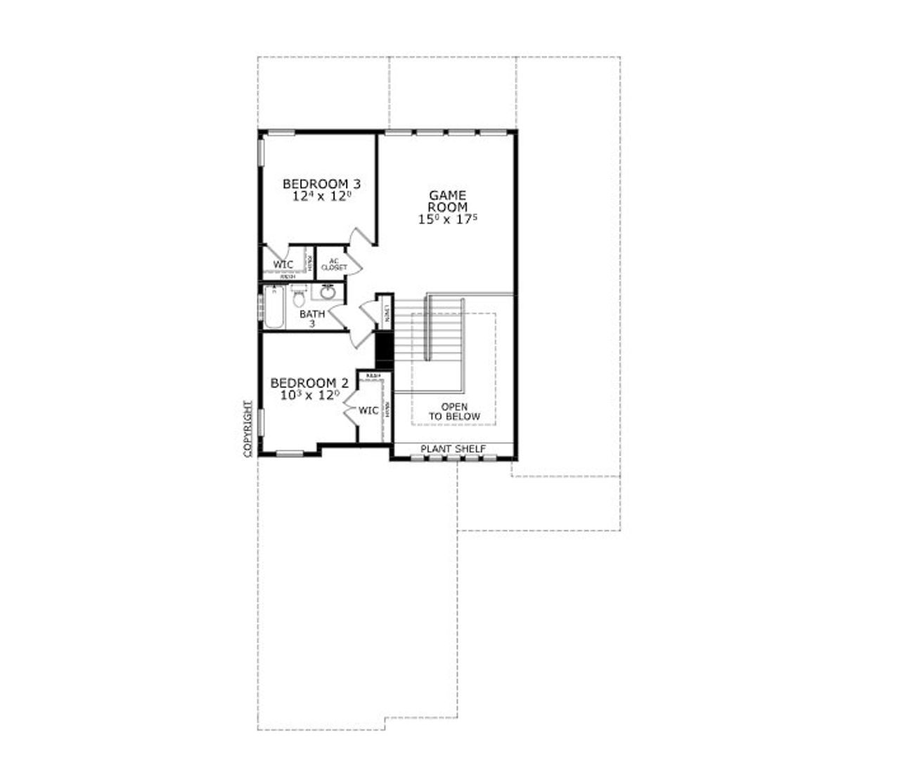 2D floor plan layout of this home in Seabrook Village II, Ponte Vedra, FL (Image 2). 2D floor plan layout of this home in Seabrook Village II, Ponte Vedra, FL (Image 2).