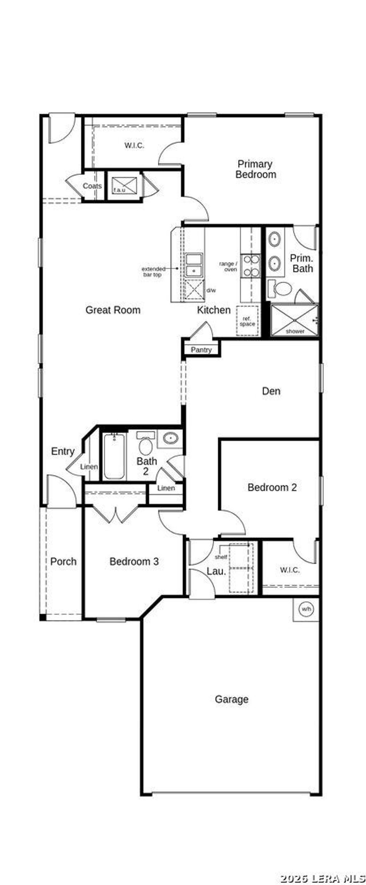 2D floor plan layout of this home in Southton Cove, Elmendorf, TX (Image 2). 2D floor plan layout of this home in Southton Cove, Elmendorf, TX (Image 2).