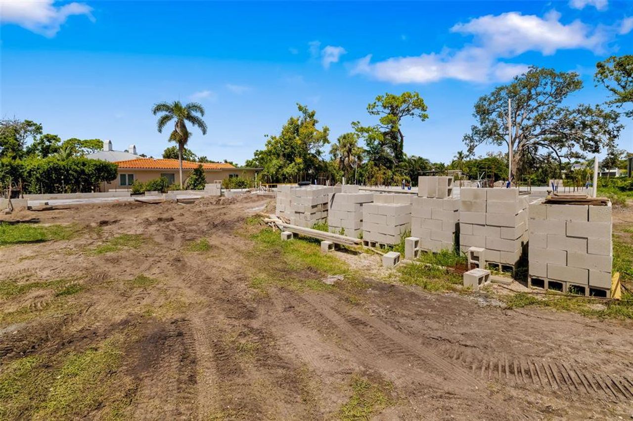Front exterior of a new home in , Sarasota, FL, highlighting curb appeal (Image 2).